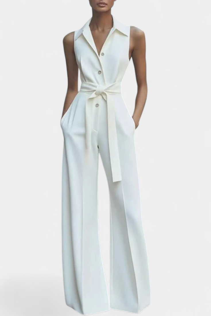 Ariella Mono Casual de Pierna Ancha Colección Exclusiva