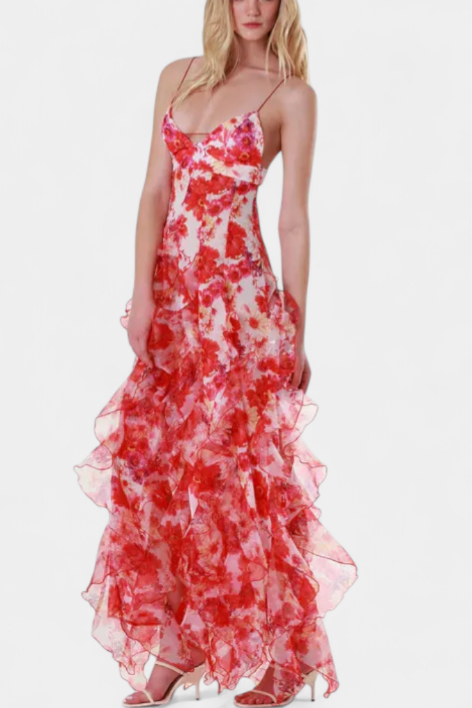 Bonnie Vestido Maxi Iris Púrpura Edición Limitada Exclusiva