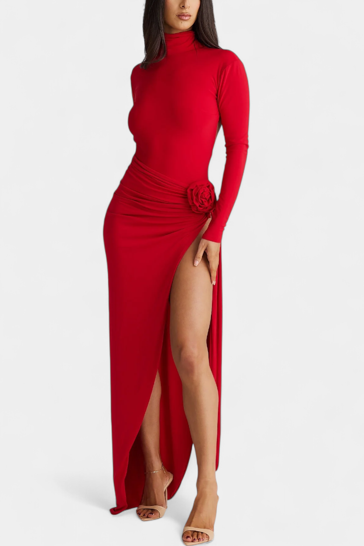 Lira Vestido Espalda Abierta Colección Atemporal Exclusiva