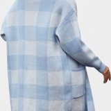 Lovella Cardigan De Cuadros Chic Colección Privada Selecta