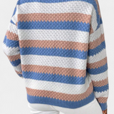 Kristen Jersey Oversized Rayas Colección Exclusiva