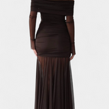 Desiree Vestido Maxi Sin Tirantes Colección Exclusiva