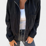 Lorca Chaqueta de Corduroy con Capucha Exclusiva Elegante