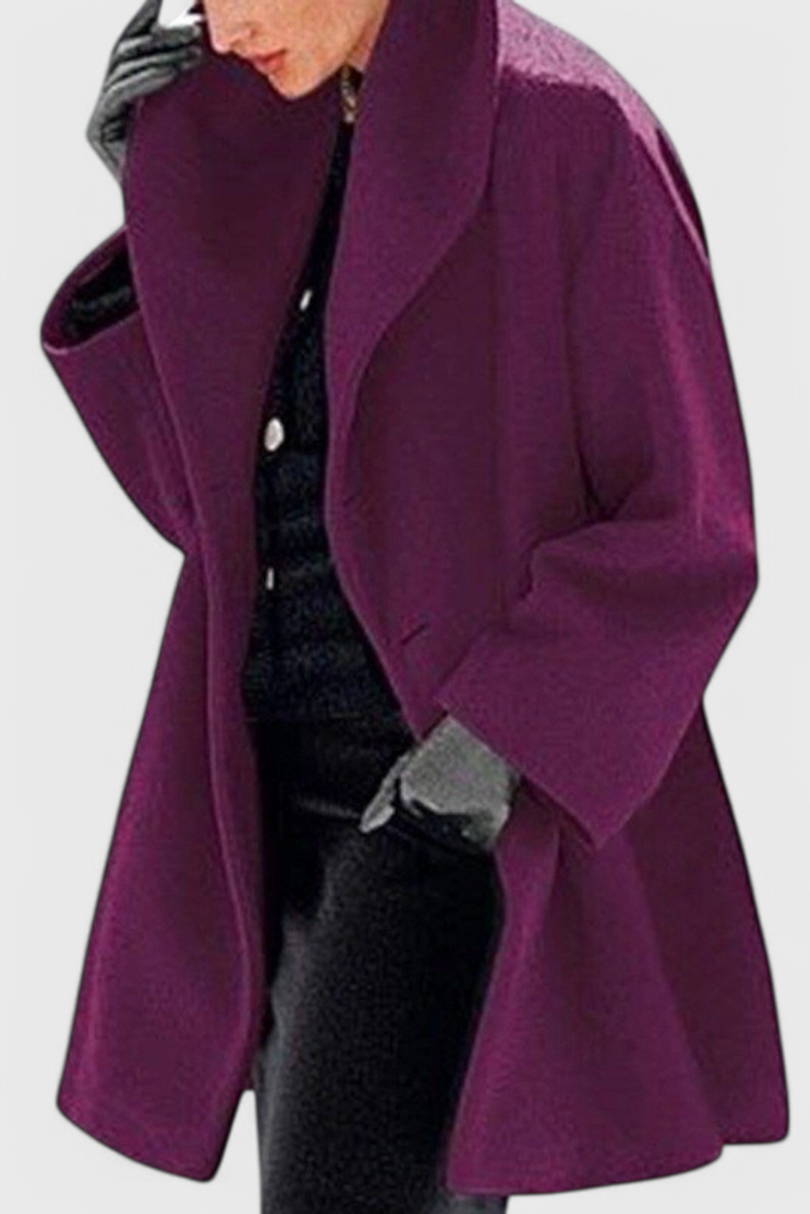 Harper Abrigo Oversized de Lana Distinción Atemporal