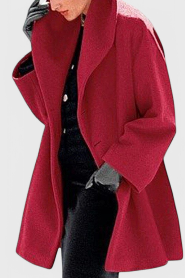 Harper Abrigo Oversized de Lana Distinción Atemporal
