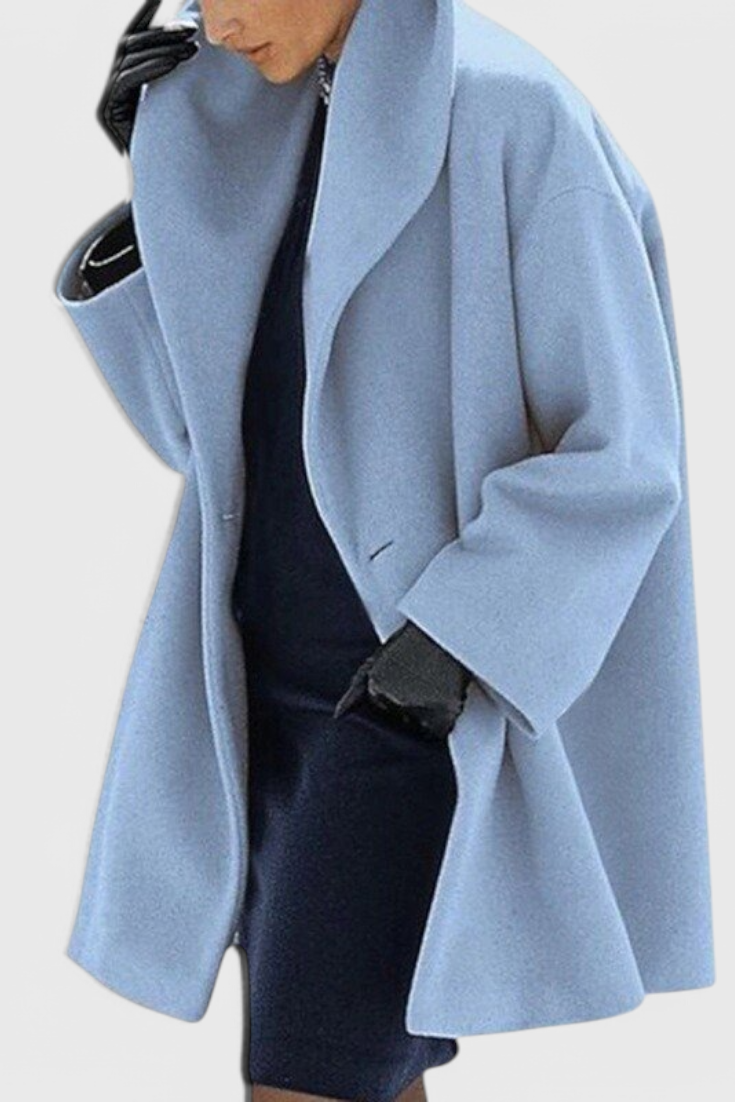 Harper Abrigo Oversized de Lana Distinción Atemporal