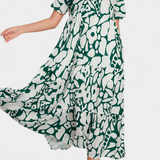 Nélida Vestido Fluido Estampado Colección Exclusiva