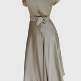 Franzi Vestido Elegante Con Escote En V Colección Vintage