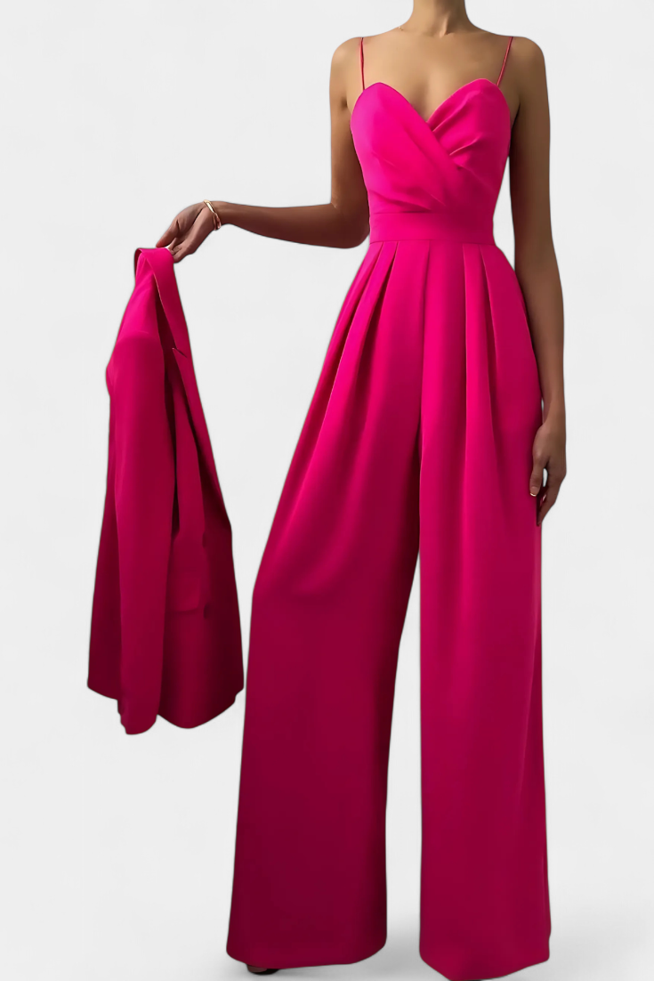 Romily Mono Tirantes Pierna Ancha Elegante Edición Limitada