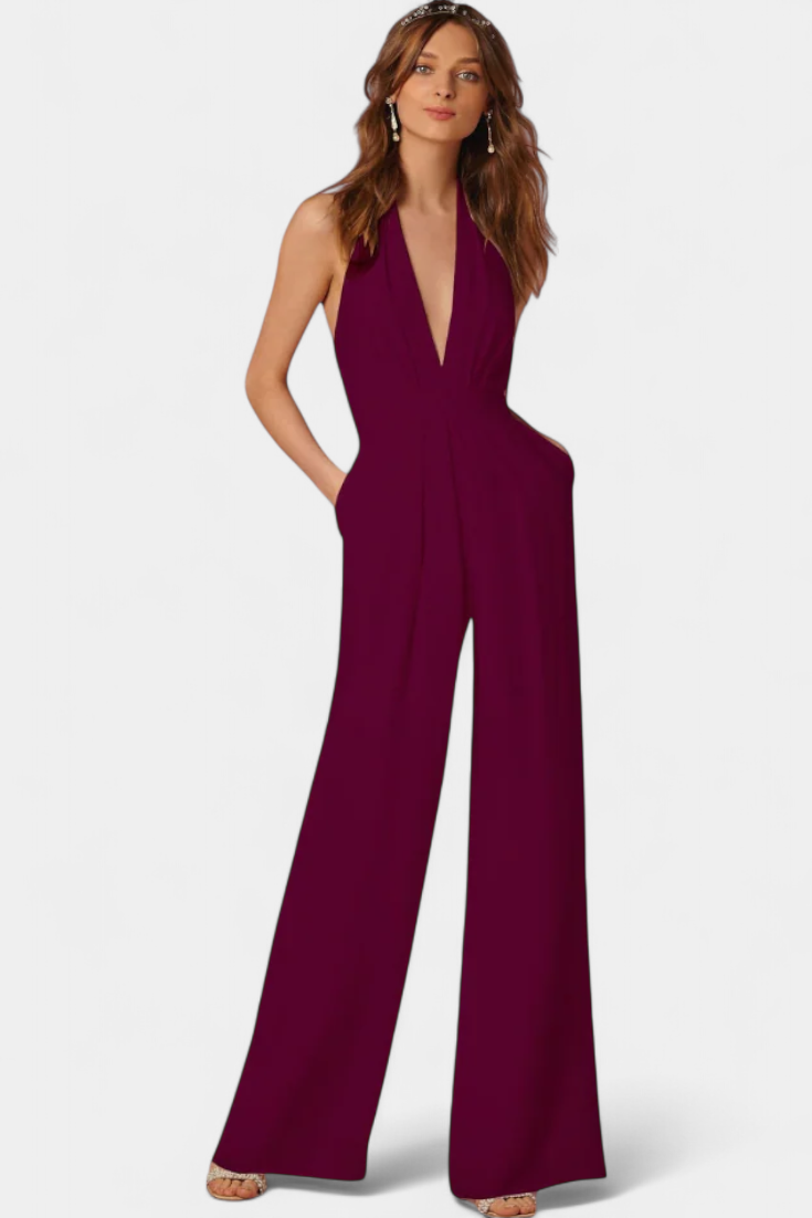 Mono Lila de Pierna Ancha Elegancia Ligera Exclusiva